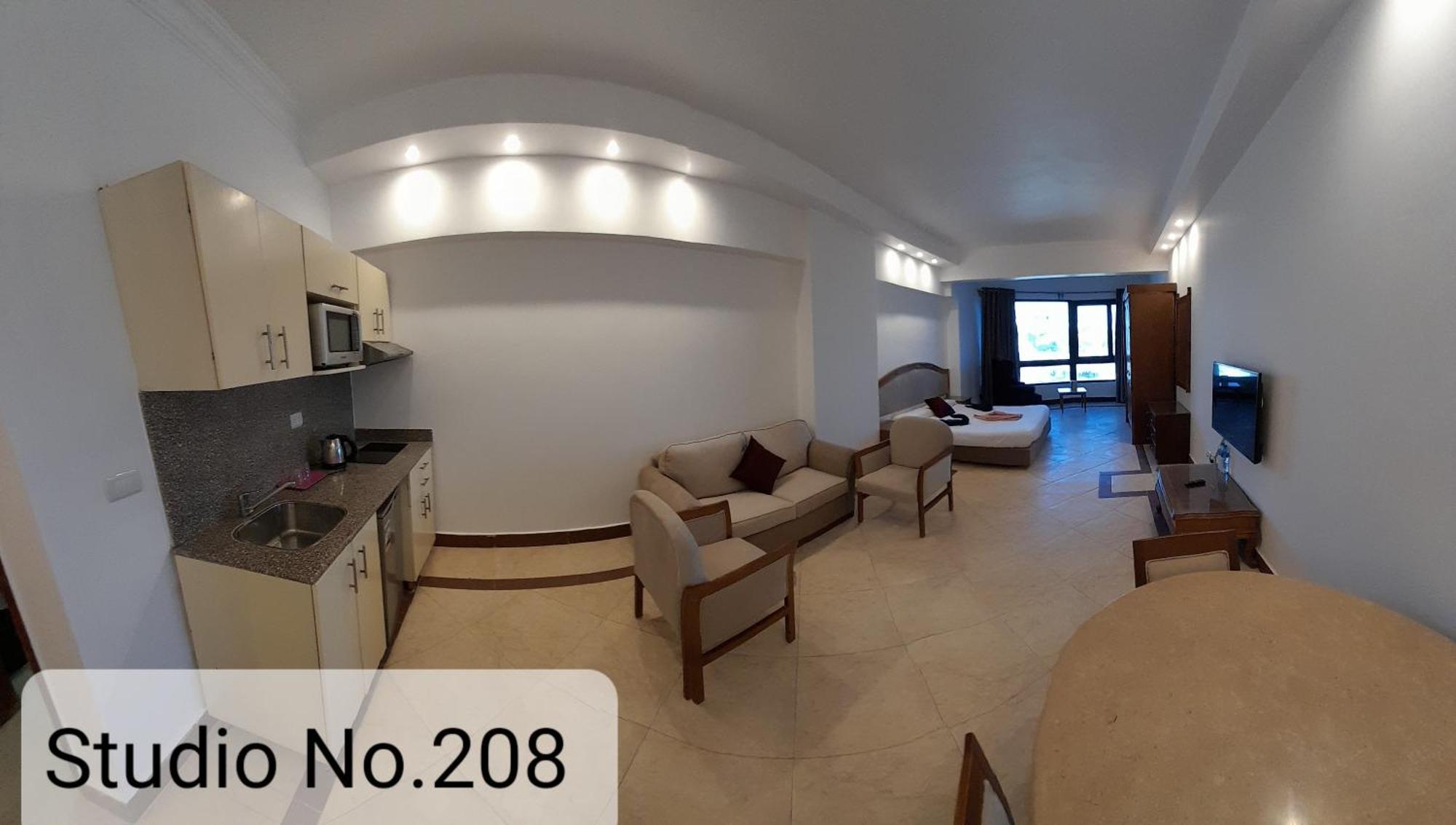 Alia Beach Residence Hurghada Chambre photo