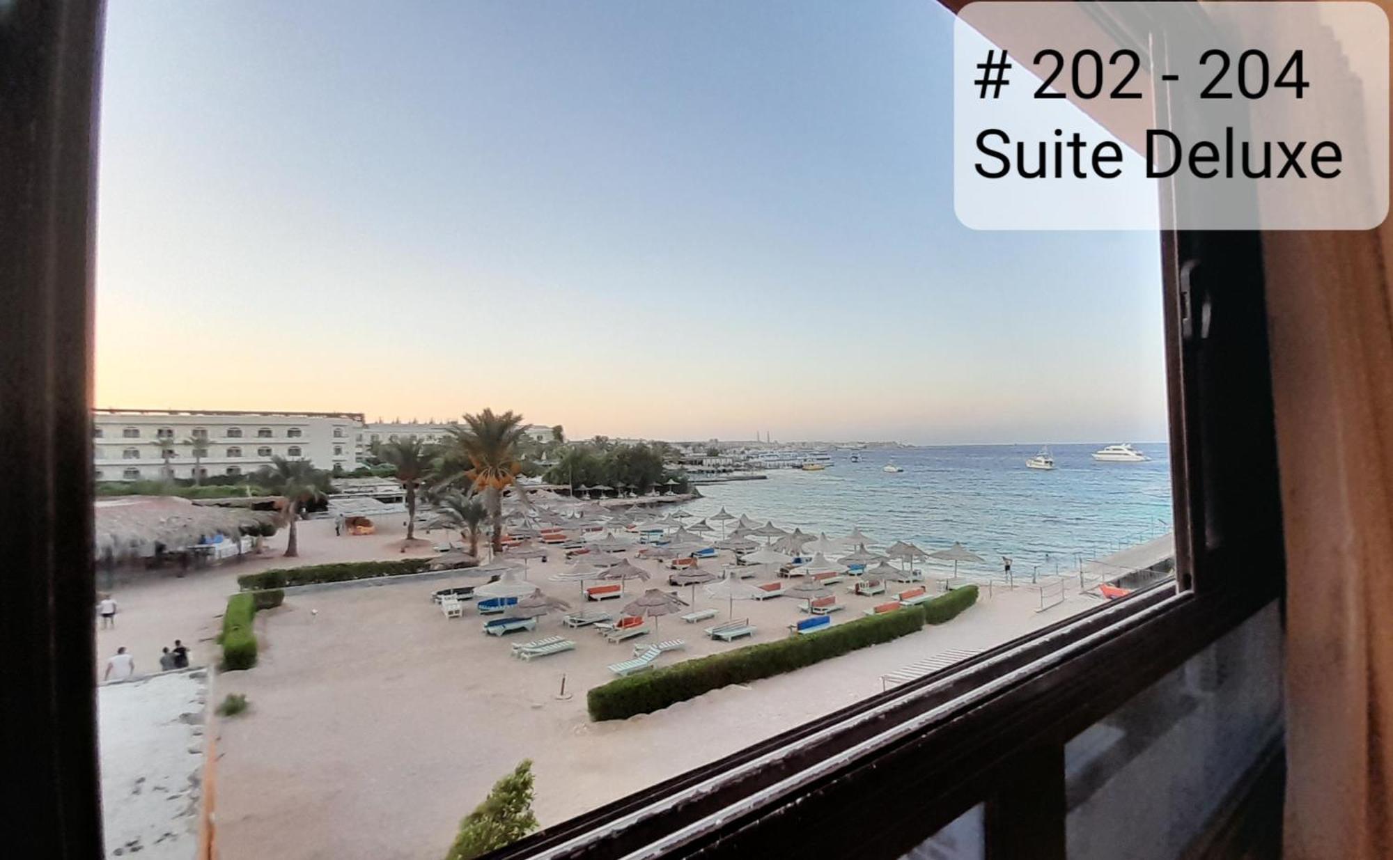 Alia Beach Residence Hurghada Chambre photo