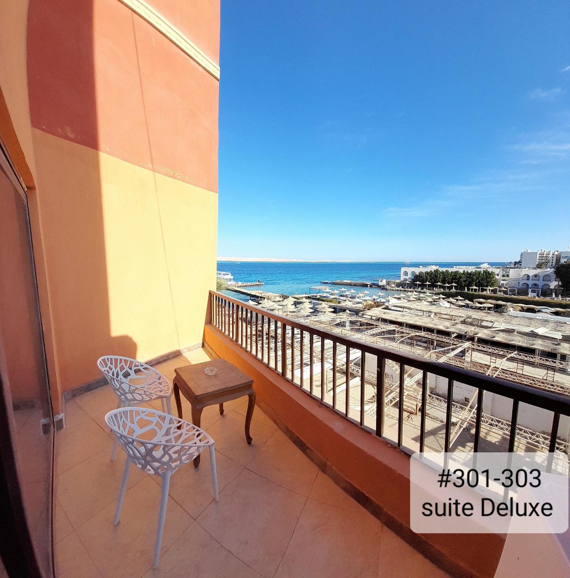 Alia Beach Residence Hurghada Chambre photo